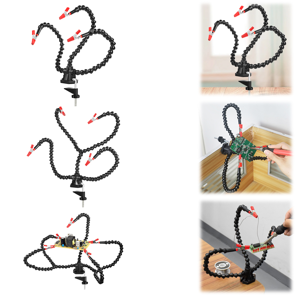Electronics Repair Tool - Desk Clamp Soldering Third Hand Tool