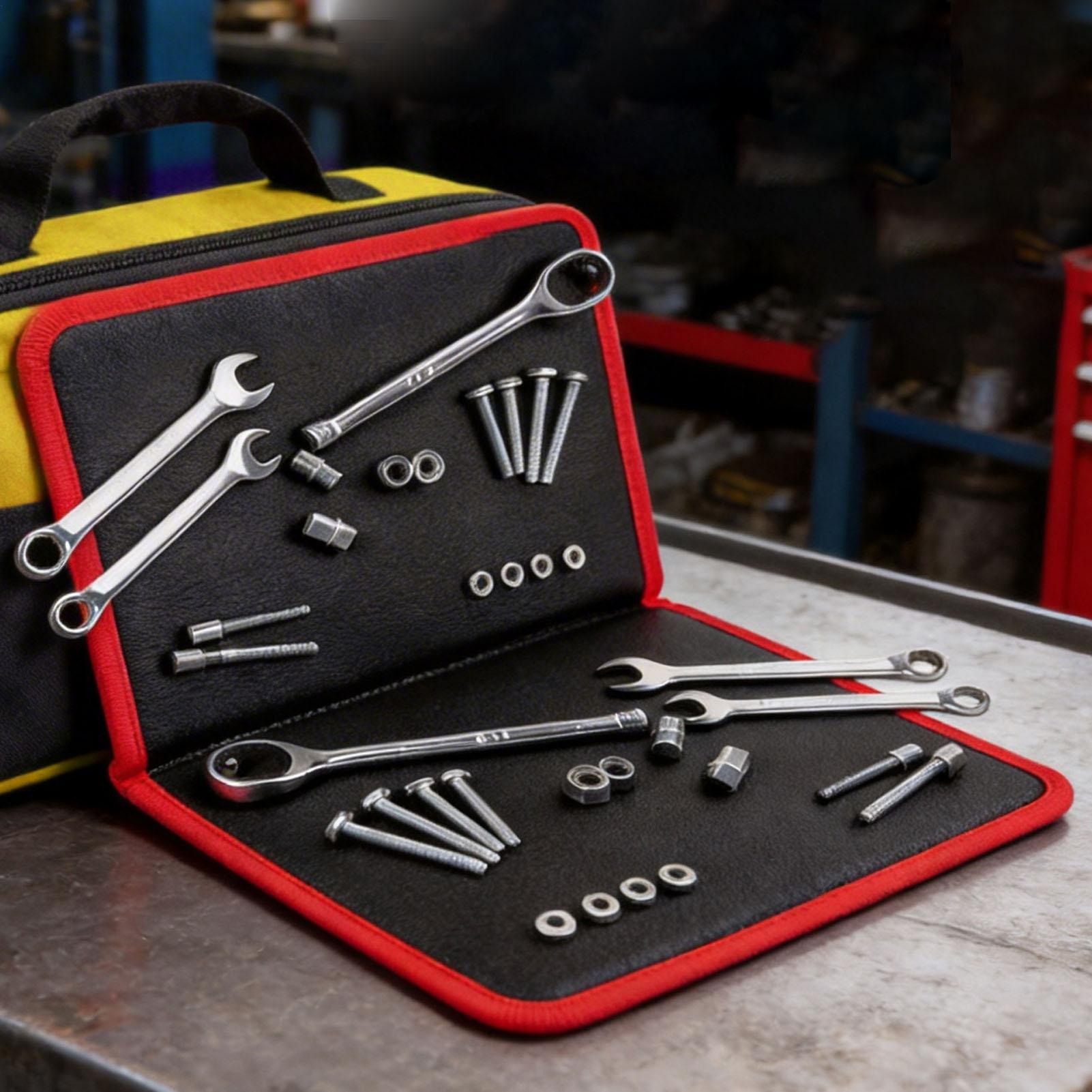 Electronics Repair Garage - Magnetic Mat Non-Slip Parts Organizer Flexible