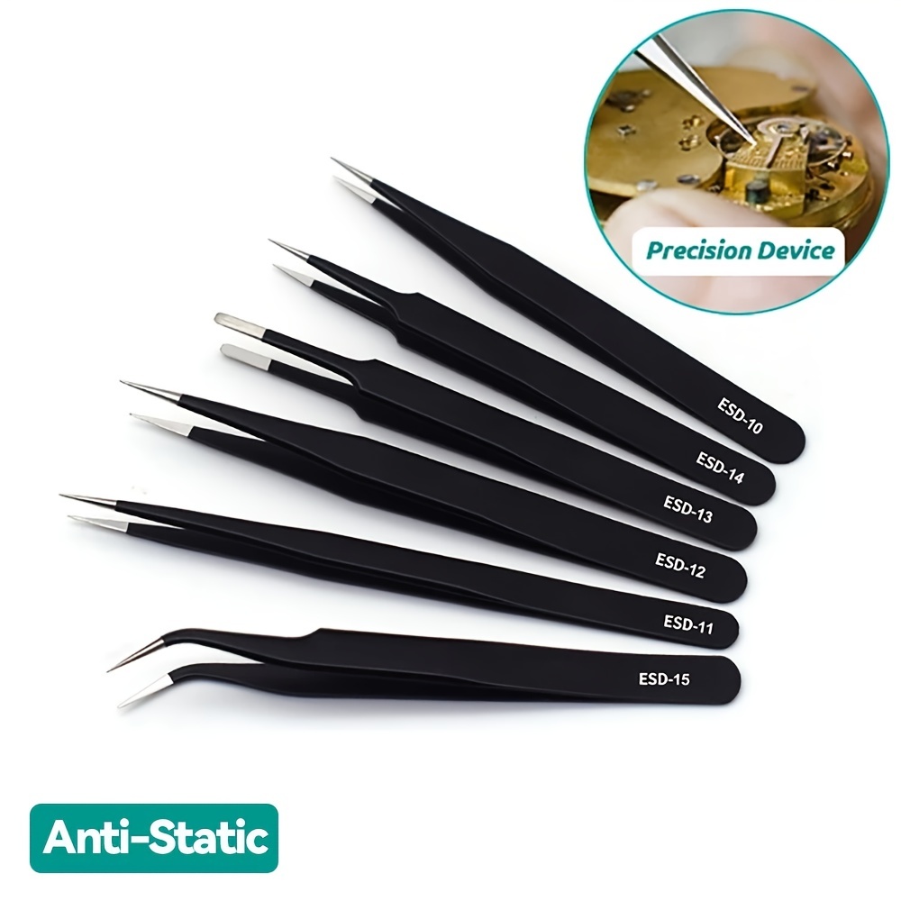 Precision ESD anti-static twee - Electronics Repair Tool Kit 评论和价格