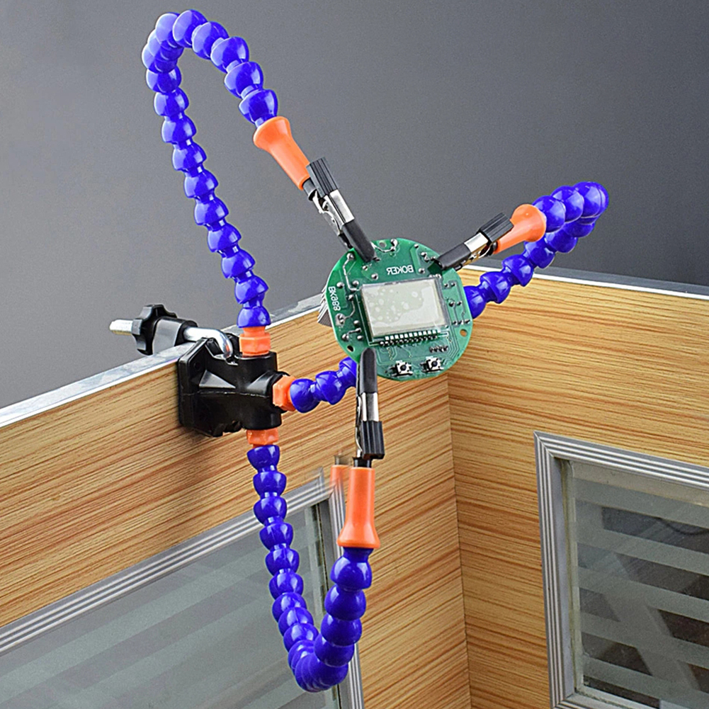 Bench Vise Table Clamp Solderi - Pcb Holder Clamp 评论和价格
