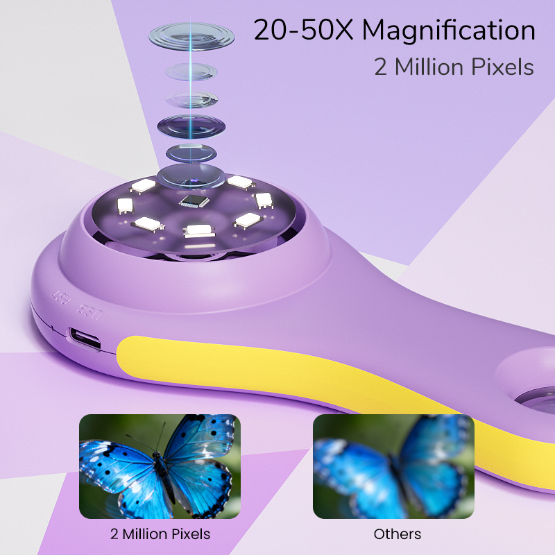 2.0'' IPS Digital Magnifier HD - Electronics Repair Microscope 评论和价格