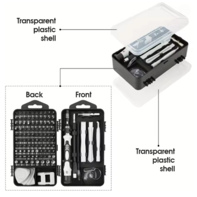 Precision Screwdriver Set 115  - Electronics Repair Tool Kit 评论和价格