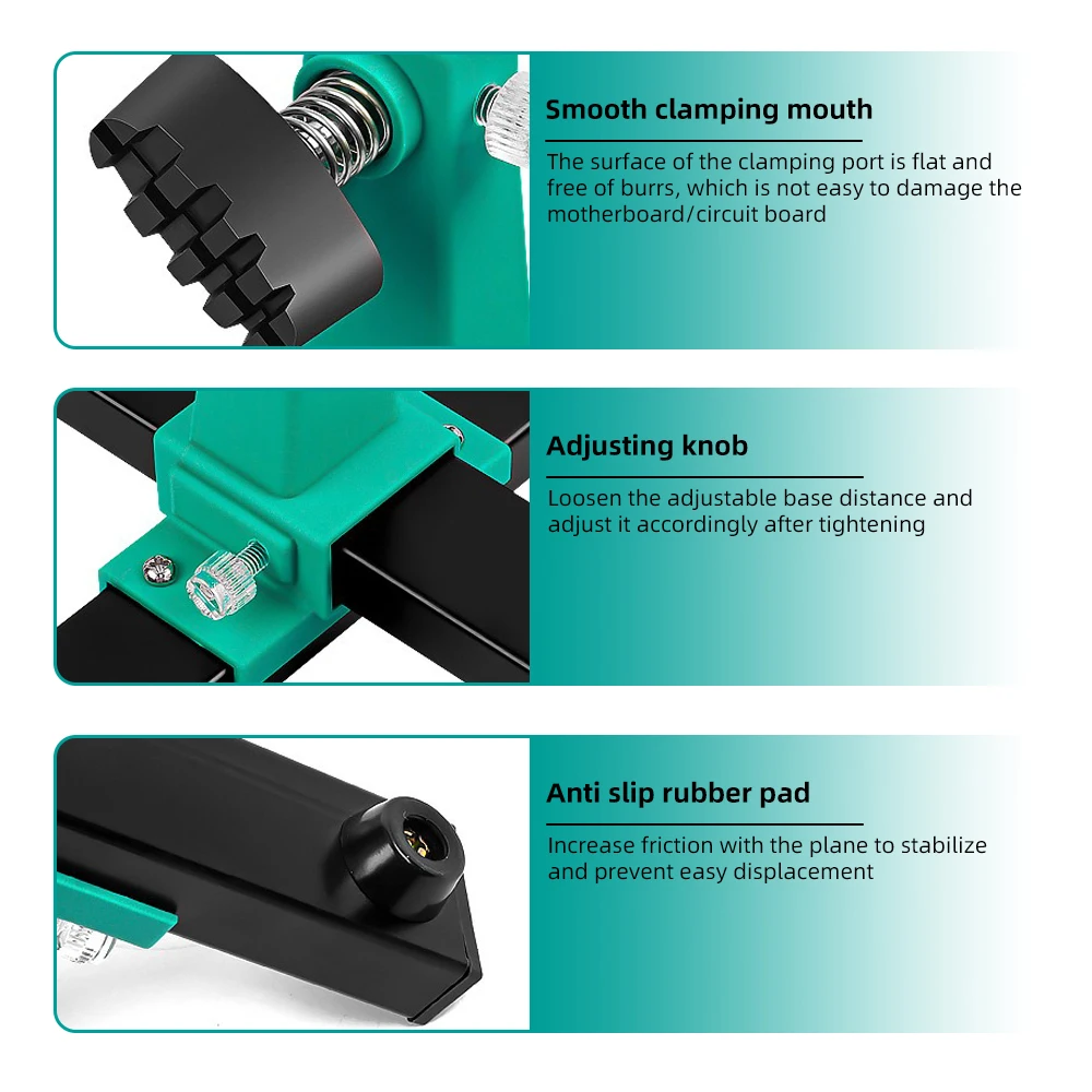0-200/300MM Adjustable PCB Hol - Pcb Holder Clamp 评论和价格